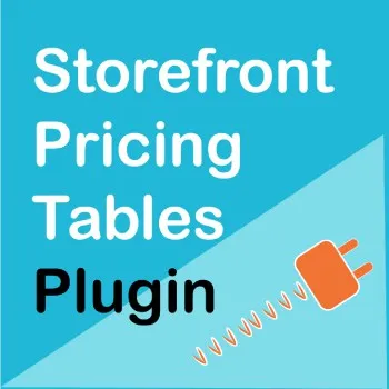 Storefront Pricing Tables